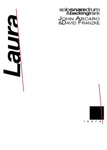 Laura for Solo Snare Drum by Arcaro & Franzke - Cover
